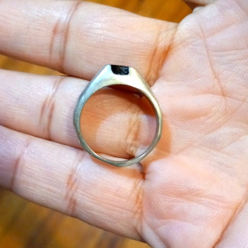 925 onyx ring - Picture 5 of 8